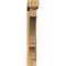 Ekena Millwork Balboa Block Smooth Bracket w/ Offset Brace, Western Red Cedar, 5 1/2"W x 36"D x 36"H BKT0604X36X36BOA05SWR - alternate 3